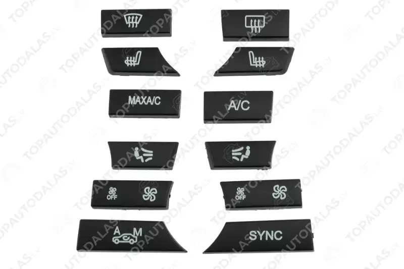 BMW 5 5GT SERIES F07 F10 F11 2009- Button Repair Kit climate control AC air conditioner 