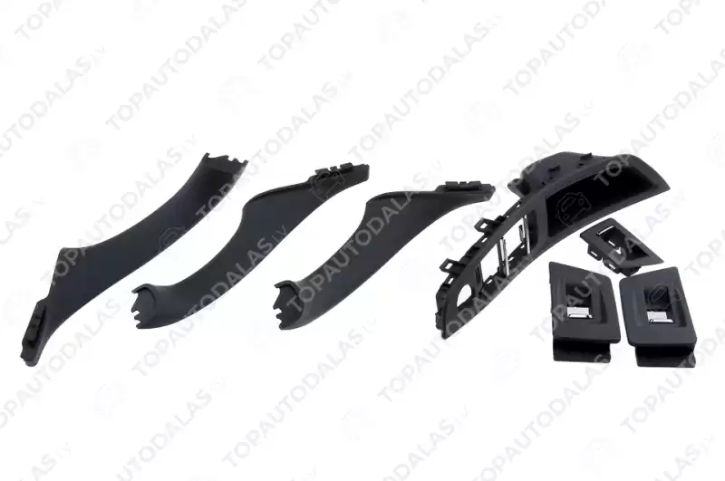 BMW 5 SERIES F10 F11 F18 2009- Durvju rokturis iekšējais komplekts melns 51417225873 51417225865 BMW 5 SERIES F10 F11 F18 2009- Durvju rokturis iekšējais komplekts melns 51417225873 51417225865