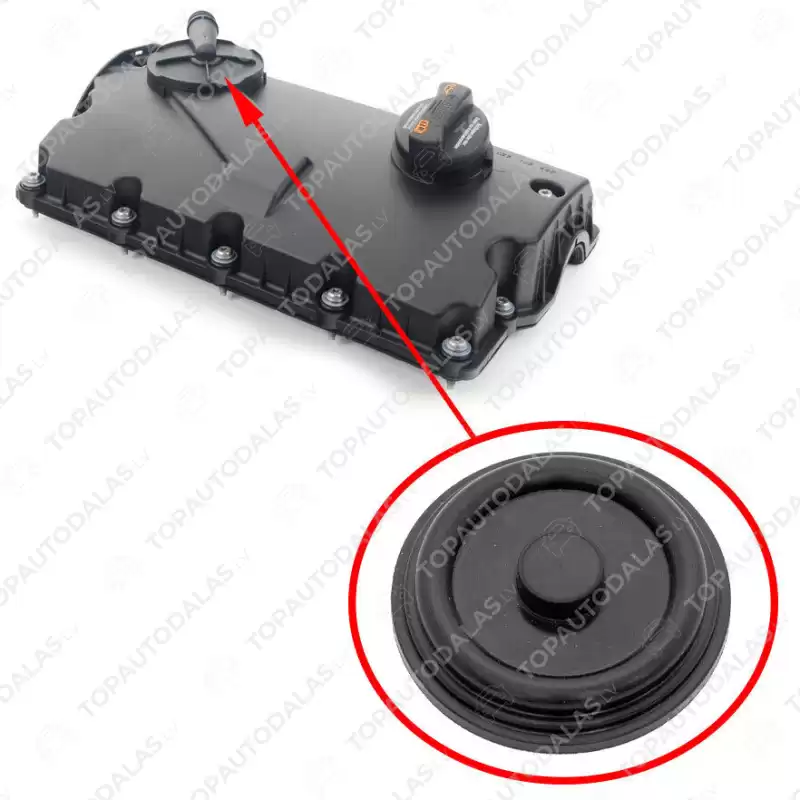 VW AUDI SEAT SKODA FORD 1.9 TDI 2.0 TDI Cilindru galvas vāks vārstu vāks membrāna 038103469AE 038103469M 038103469S 038103469AJ 038103469R 038103469T