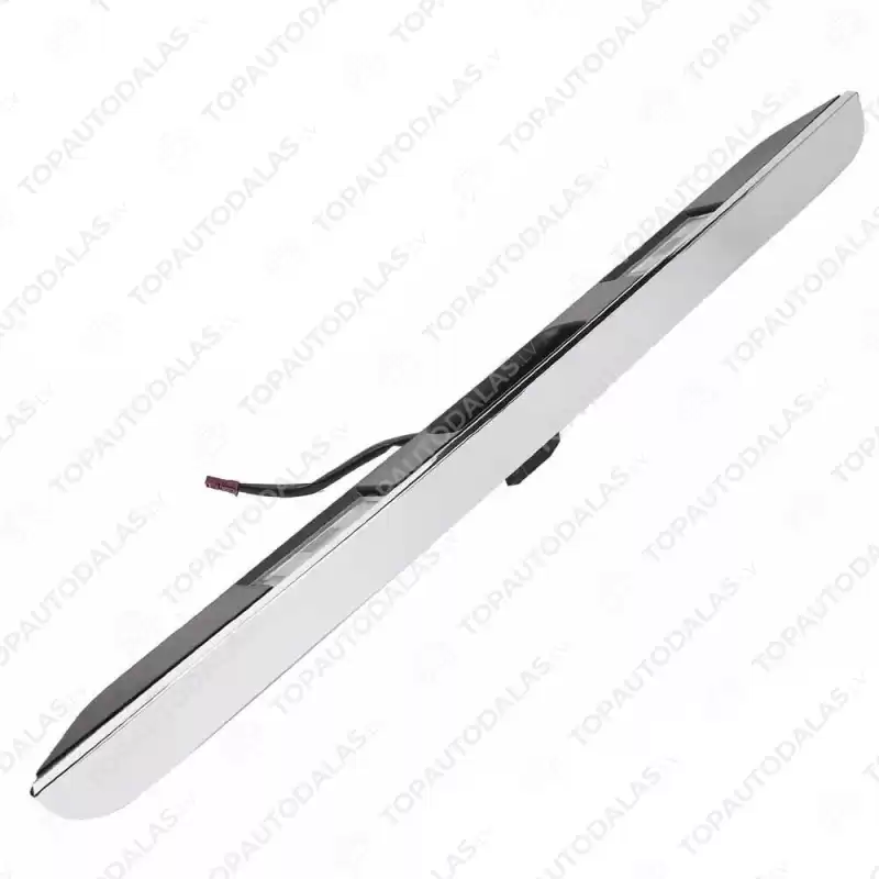 BMW 5 SERIES E39 TOURING CHROME 1996-2004 Aizmugurējā vāka bagāžnieka atvēršanas poga slēdzis numura apgaismojums līste 51137051529 7051529