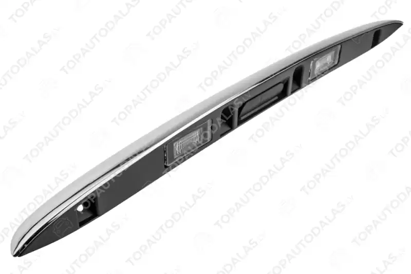 MINI R55 R55N R56 R56N R57 R57N R58 R59 CHROME Aizmugurējā vāka bagāžnieka atvēršanas poga slēdzis numura apgaismojums līste 51132753603 MINI R55 R55N R56 R56N R57 R57N R58 R59 CHROME Aizmugurējā vāka bagāžnieka atvēršanas poga slēdzis numura apgaismojums līste 51132753603