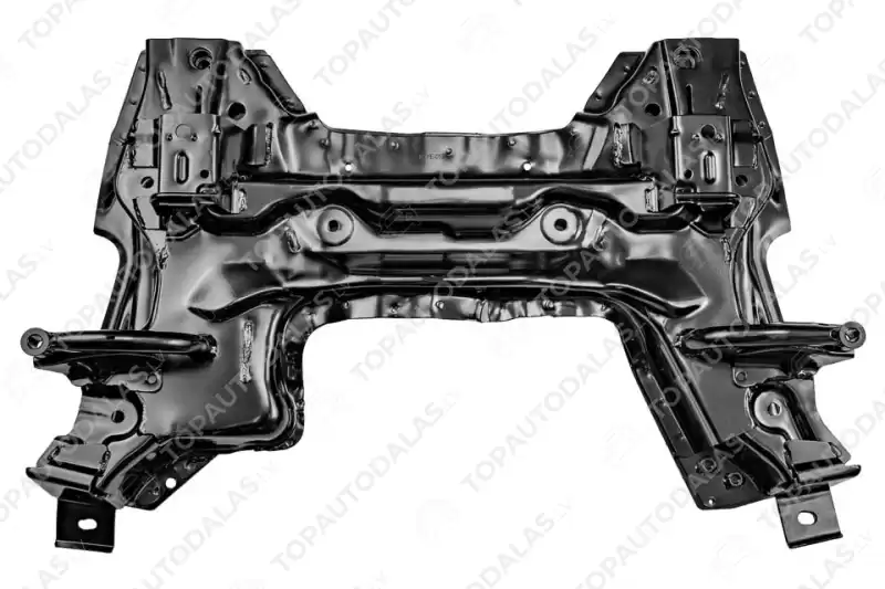 CITROEN C-ELYSEE 2013- Priekšējais tilts pusrāmis balstrāmis 9807026780