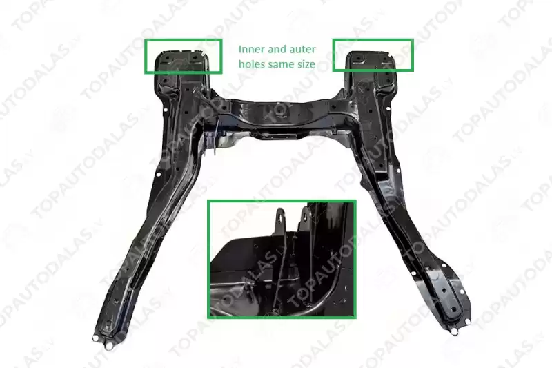PEUGEOT 806 EXPERT 1 2 1996-2006 Priekšējais tilts pusrāmis balstrāmis 3502EE 3502.EE PEUGEOT 806 EXPERT 1 2 1996-2006 Priekšējais tilts pusrāmis balstrāmis 3502EE 3502.EE