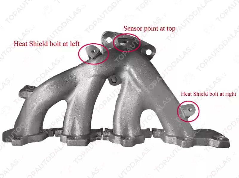 Opel Antara L07 2.4 2006-2012 Izplūdes kolektors 12642279