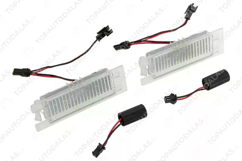 OPEL CORSA E 2015-2019 Number plate light LED 13251936 6223513