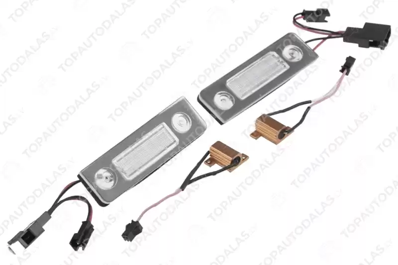 SKODA OCTAVIA II ROOMSTER 2004-2015 Numerio apšvietimas LED 1Z0943021B
