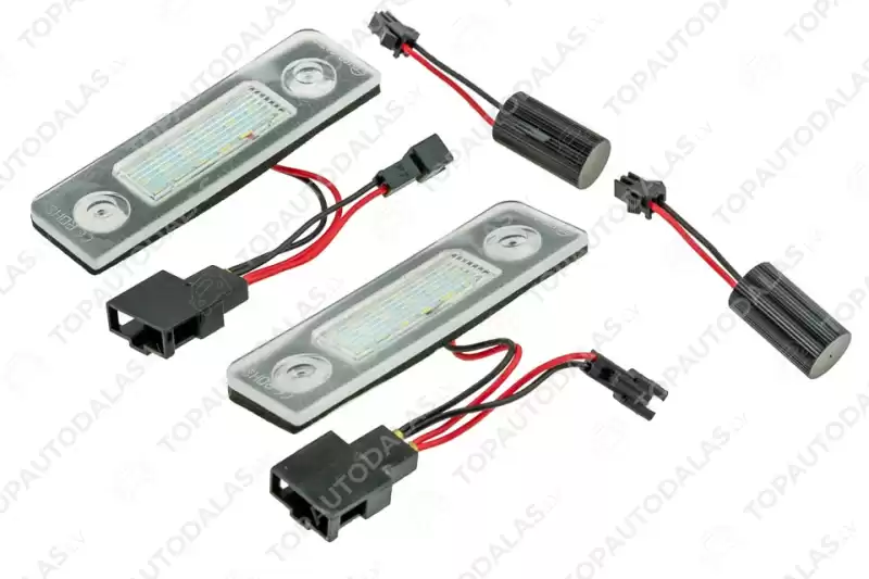 SKODA ROOMSTER 2006-2010 Numura zīmes apgaismojums LED 1Z0943021B 1Z0 943 021 B SKODA ROOMSTER 2006-2010 Numura zīmes apgaismojums LED 1Z0943021B 1Z0 943 021 B